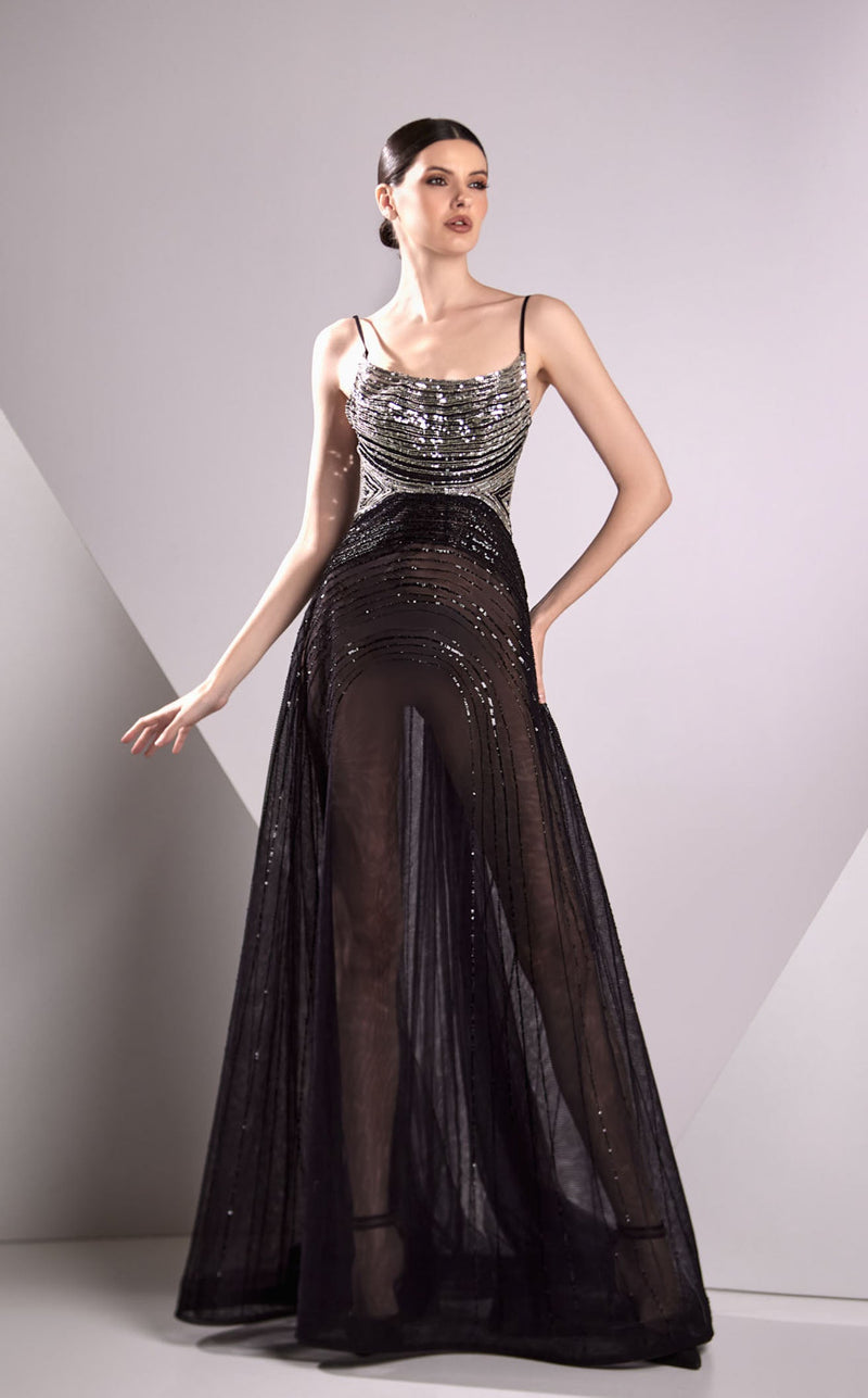 Edward Arsouni Couture FW24928 Black/Silver