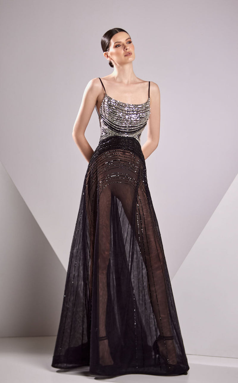 Edward Arsouni Couture FW24928 Black/Silver