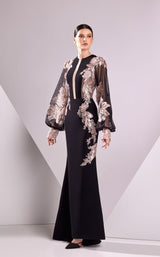 Edward Arsouni Couture FW24930 Black-Pink