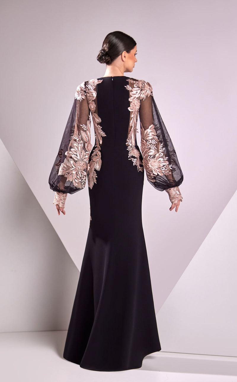 Edward Arsouni Couture FW24930 Black-Pink