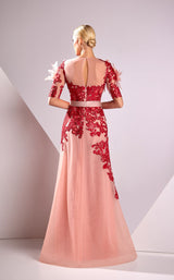 Edward Arsouni Couture FW24933 Red-Pink