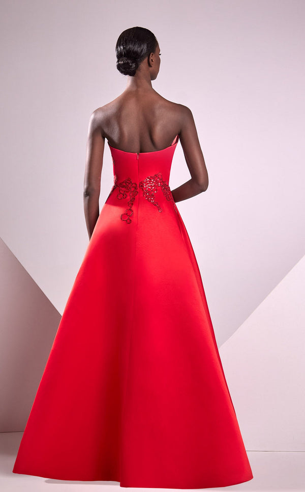 Edward Arsouni Couture FW24936 Red