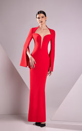 Edward Arsouni Couture FW24937 Red