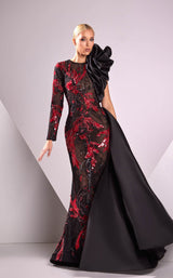 Edward Arsouni Couture FW24939 Red/Black