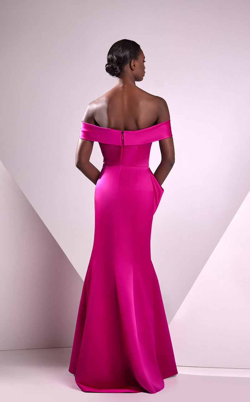 Edward Arsouni Couture FW24941 Fuchsia