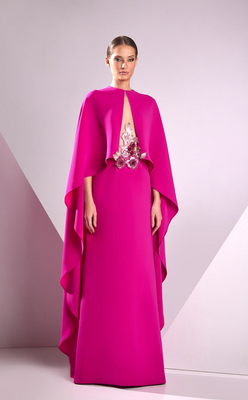 Edward Arsouni Couture FW24942 Fuchsia