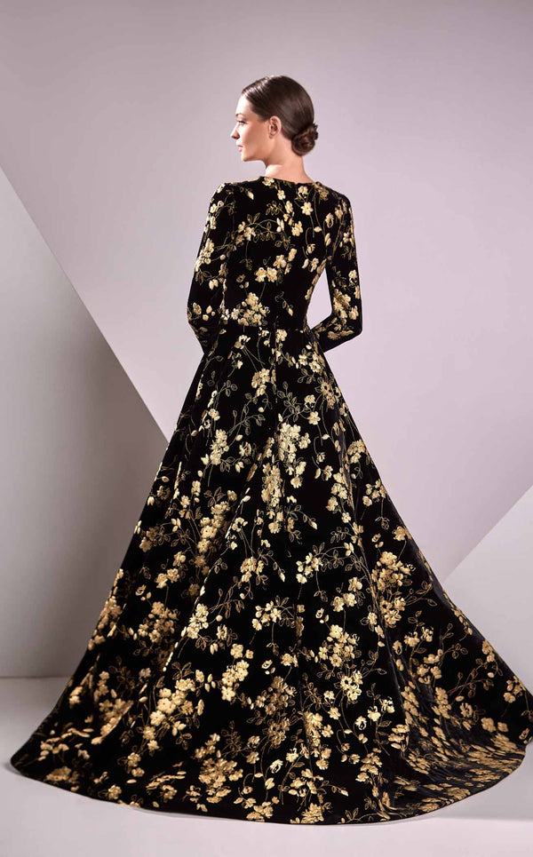 Edward Arsouni Couture FW24962 Black/Gold