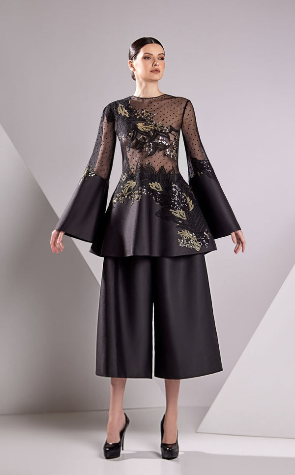 Edward Arsouni Couture FW24964 Black/Gold