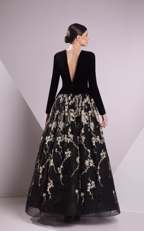 Edward Arsouni Couture FW24965 Black/Gold