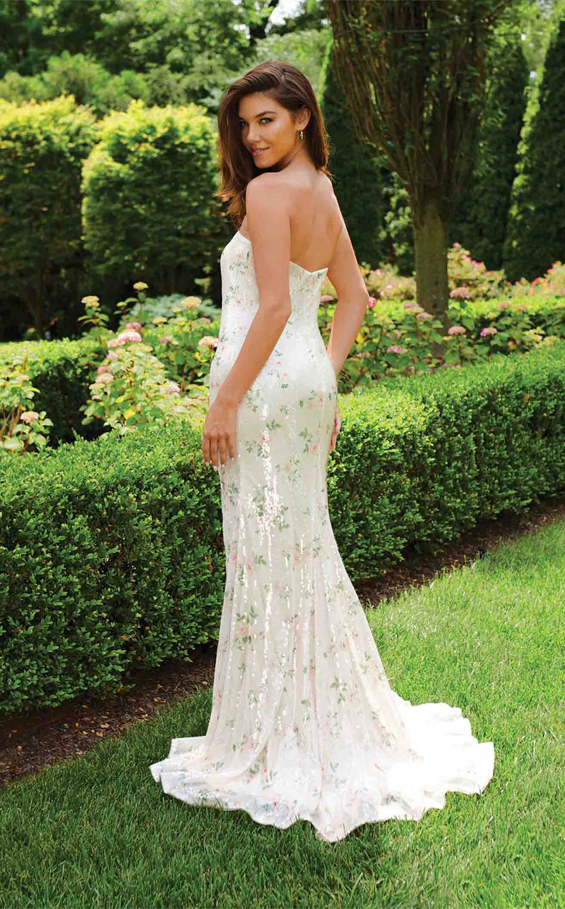 Faviana 11222 Ivory Floral