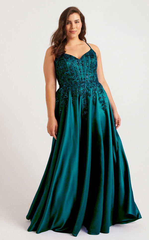 Faviana 9575 Dark Teal