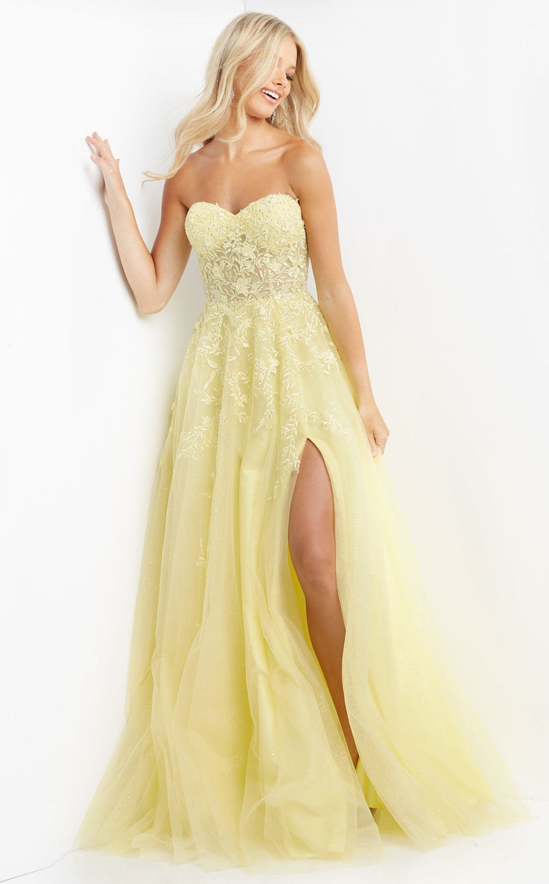 Jovani JVN05811BG Yellow