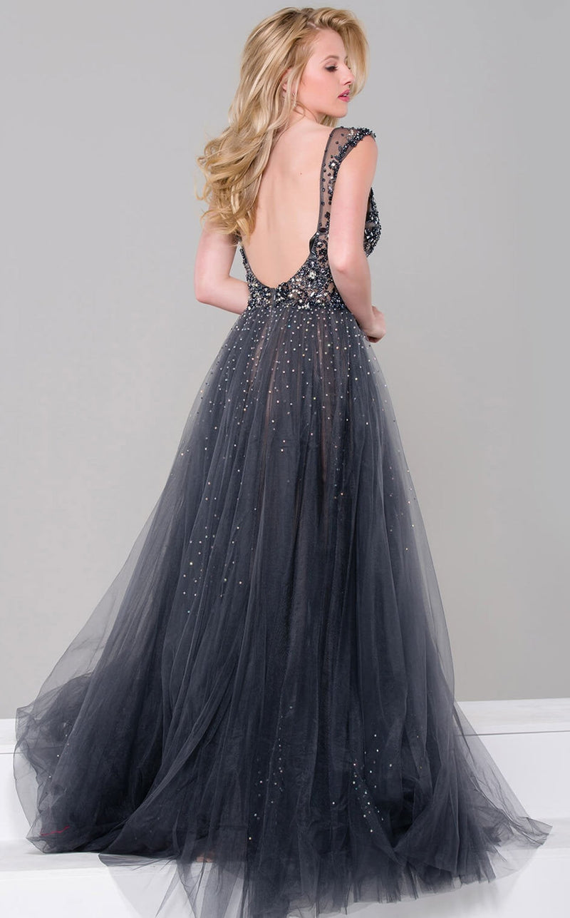 Jovani JVN46081bg Charcoal