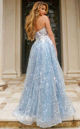 Jovani 08417 Light Blue