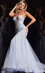 Jovani 22924 Light Blue