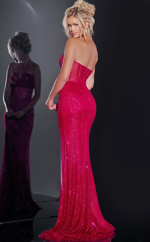 Jovani 36684 Burgundy