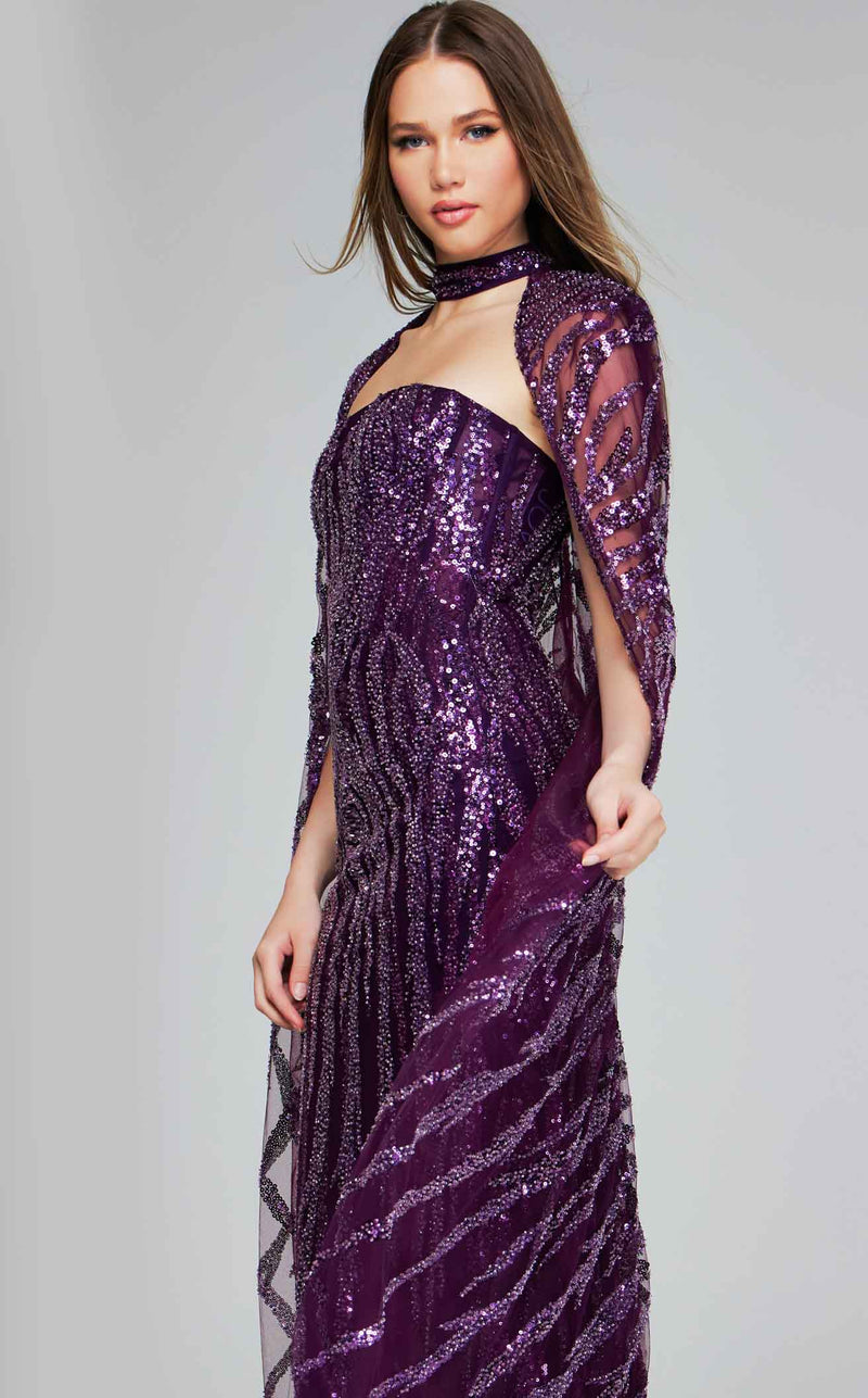 Jovani 39046 Purple