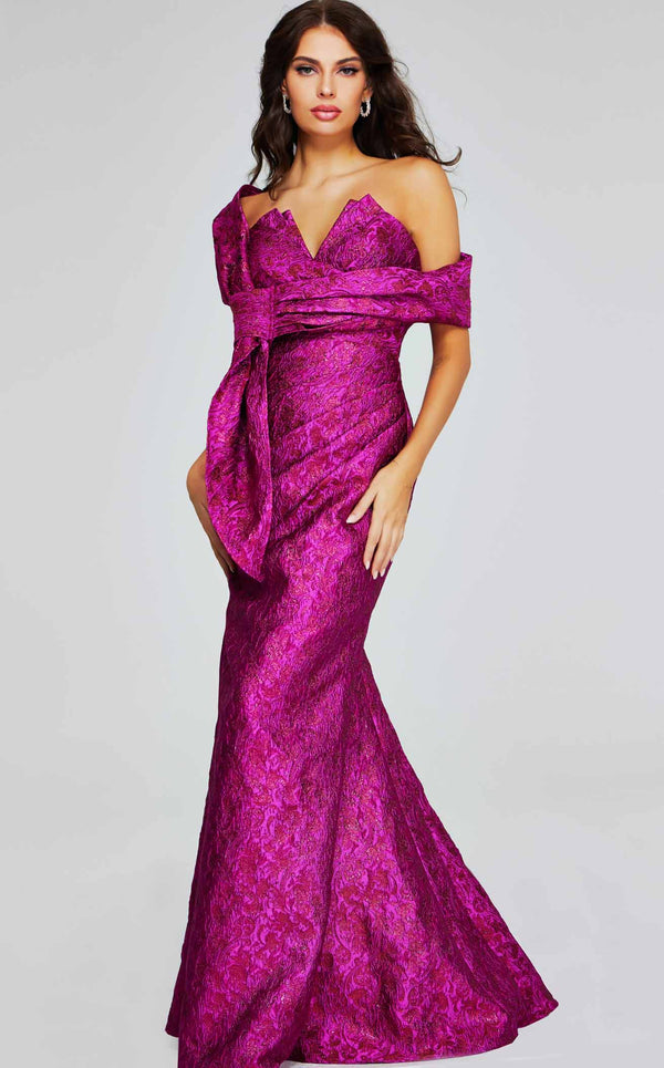 Jovani 39114 Fuchsia