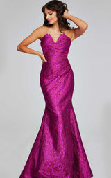 Jovani 39114 Fuchsia