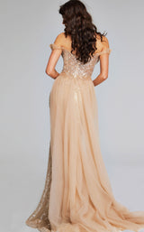 Jovani 39389 Light-Brown