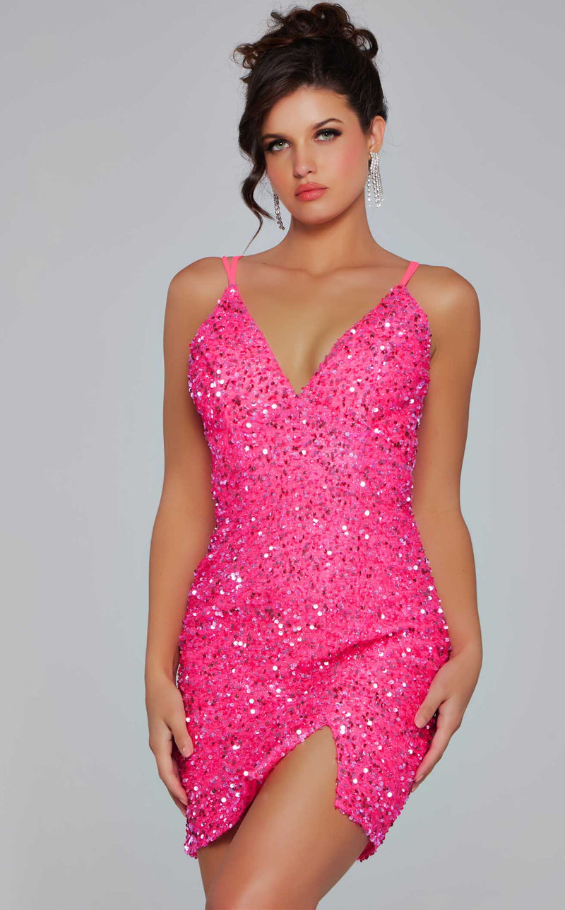 Jovani 39630 Hot-Pink