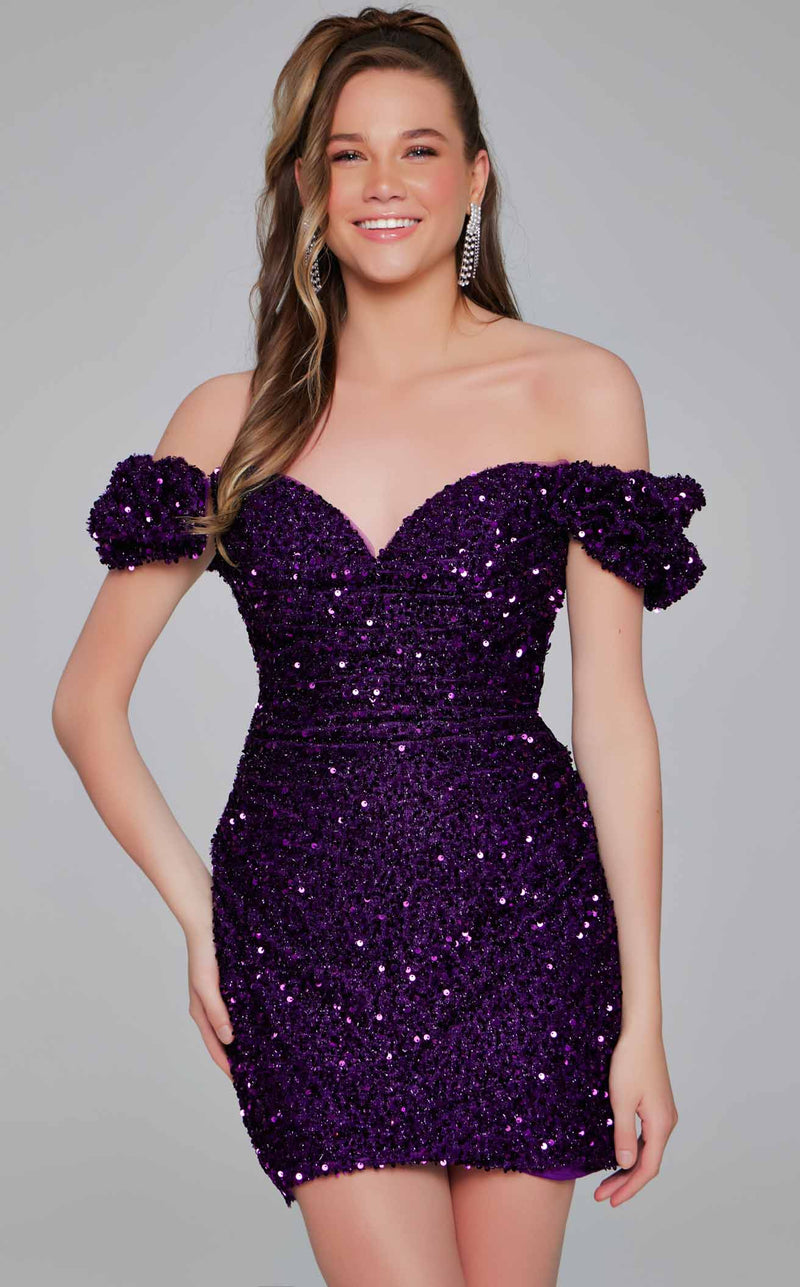 Jovani 39631 Purple