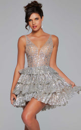 Jovani 39700 Silver/Silver