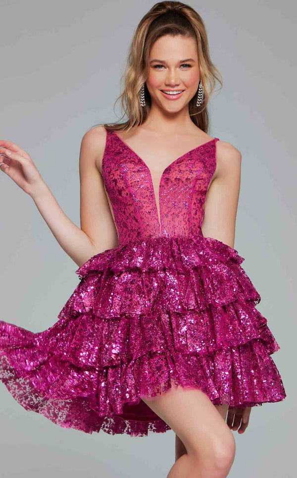 Jovani 39700 Hot-Pink/Hot-Pink