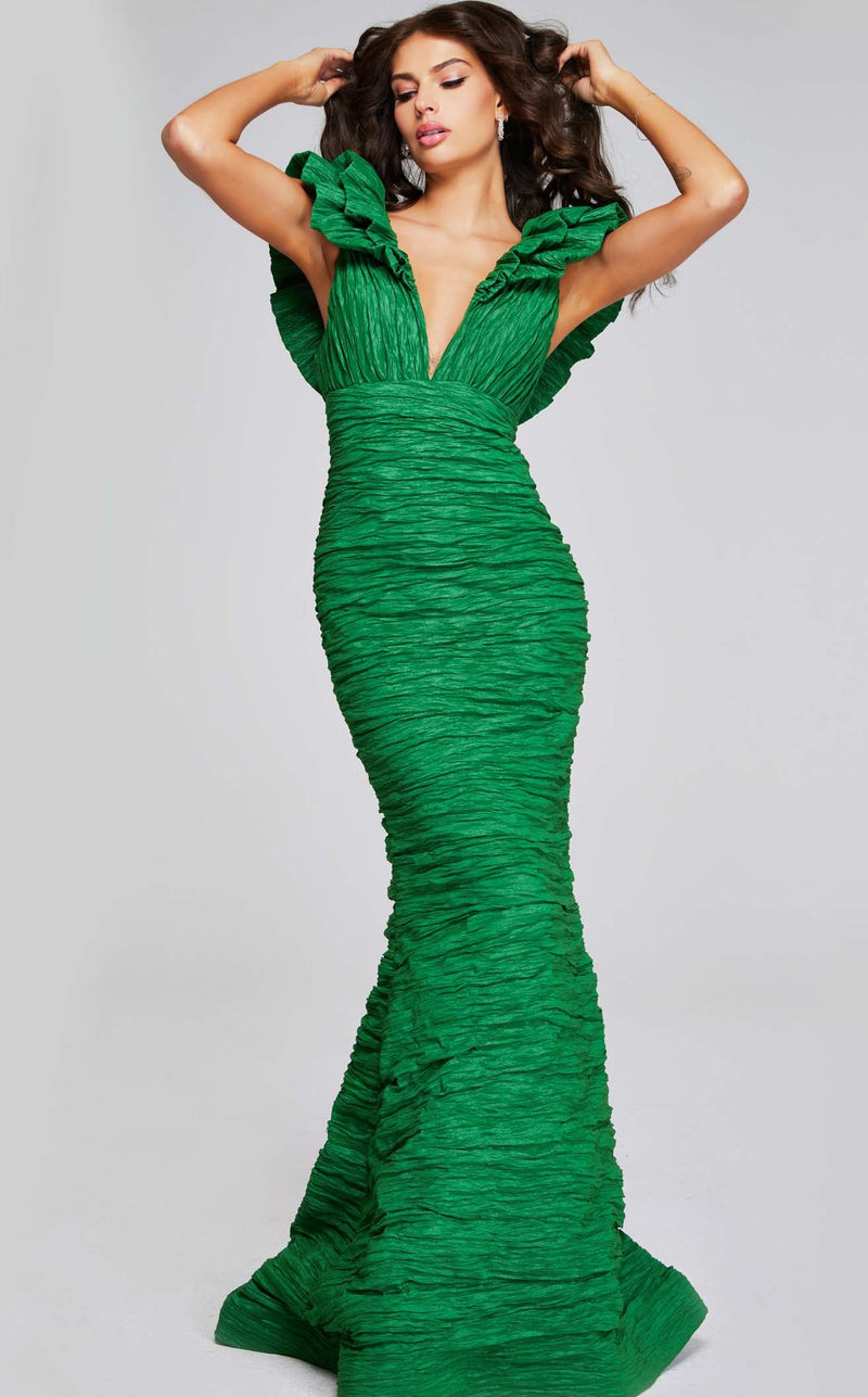 Jovani 40044 Green