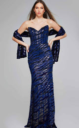 Jovani 40181 Navy