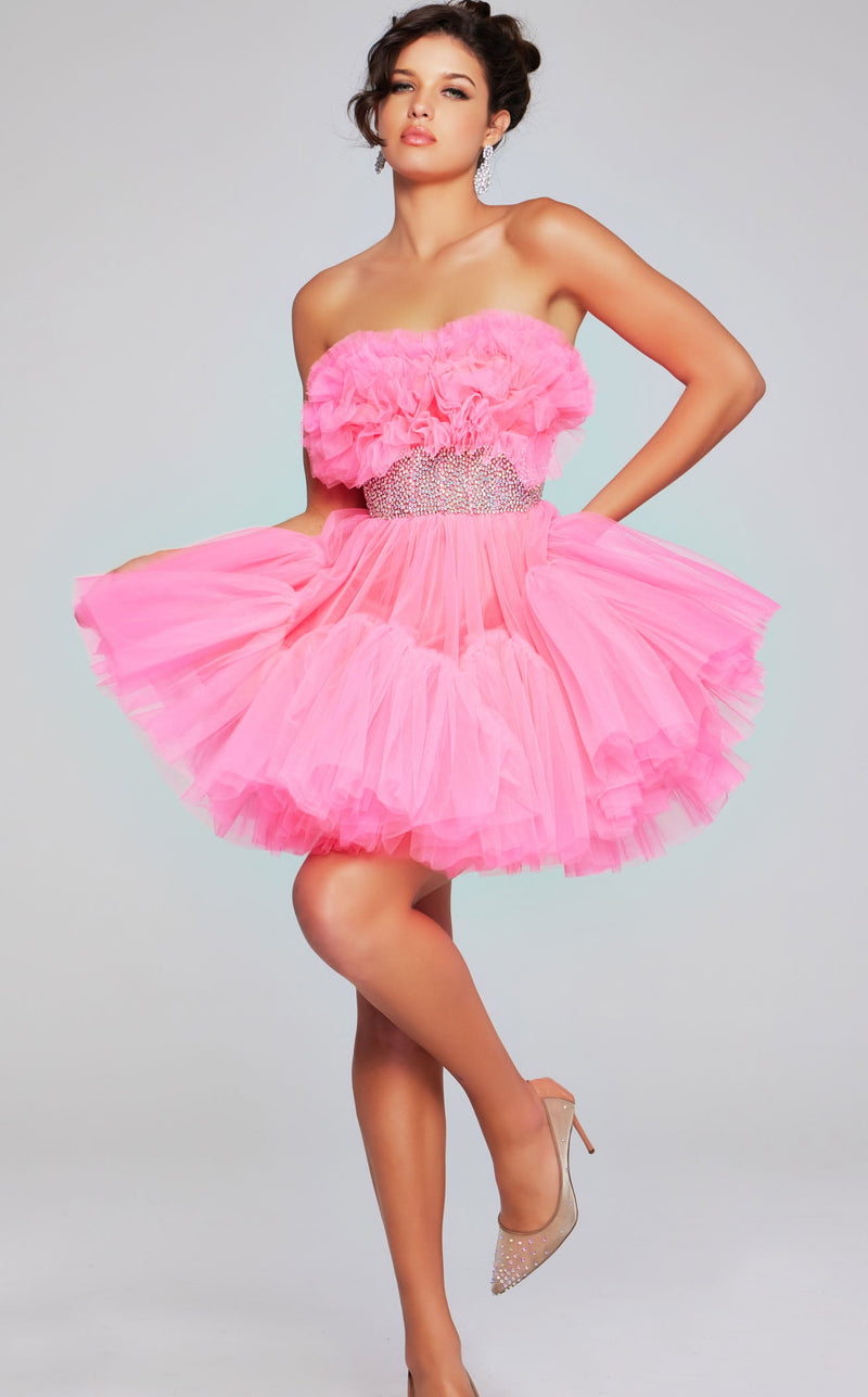 Jovani 40186 Hot-Pink