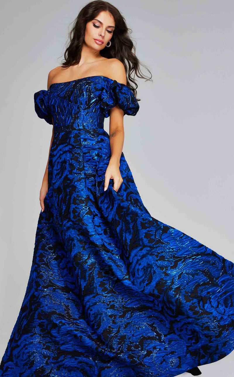 Jovani 40315 Royal/Black