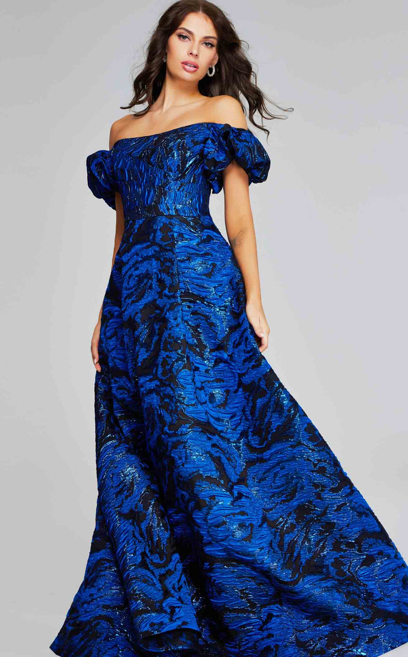 Jovani 40315 Royal/Black