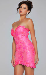 Jovani 40380 Neon-Pink