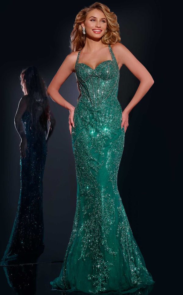 Jovani 40470 Emerald