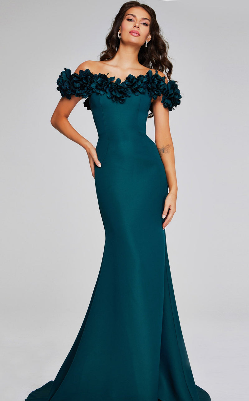 Jovani 40595 Emerald