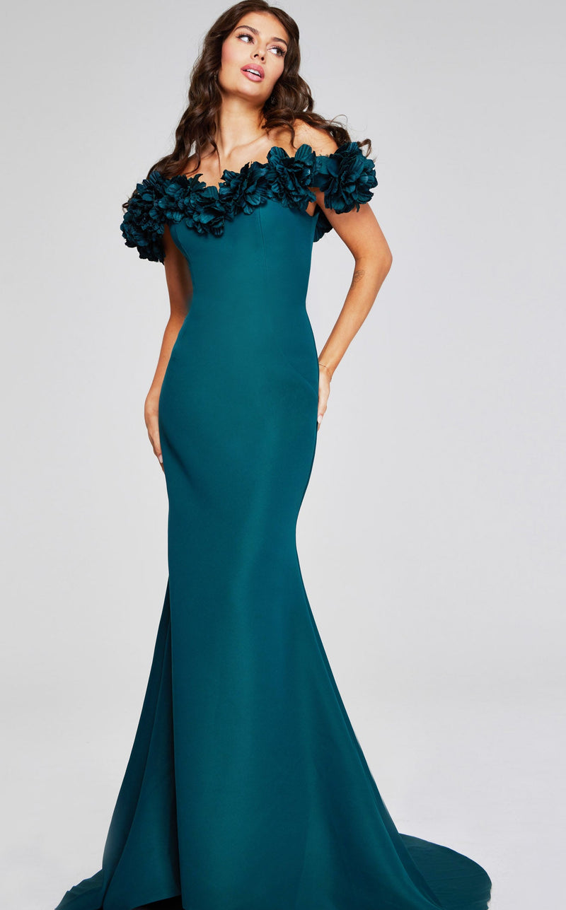 Jovani 40595 Emerald