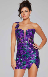 Jovani 40647 Purple