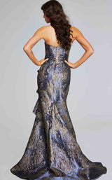 Jovani 42028 Gunmetal-Gold