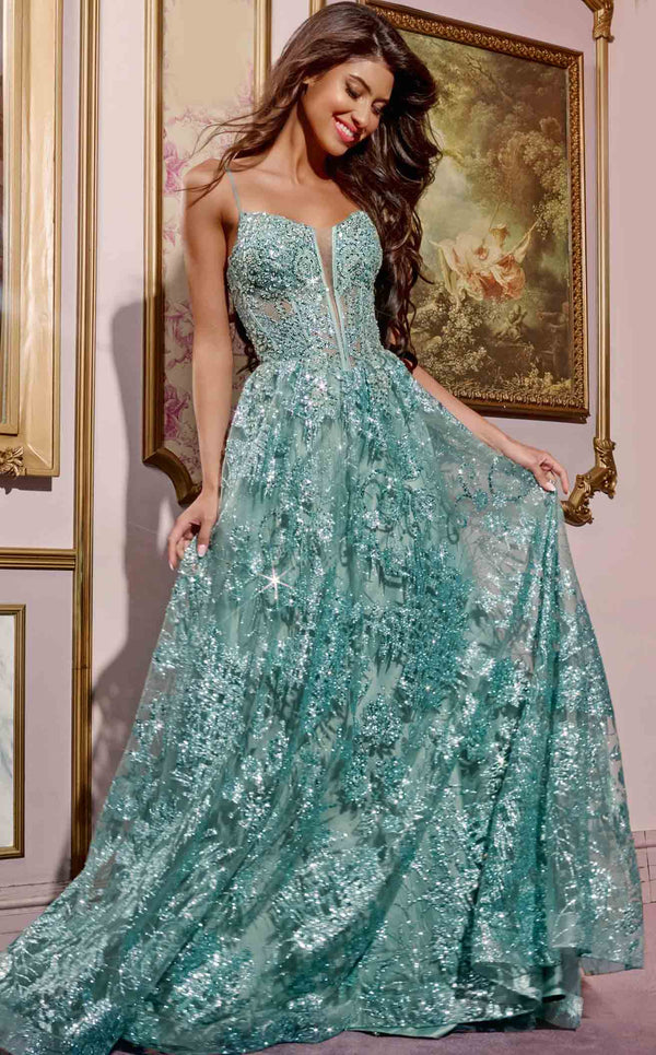 Jovani 42199 Sage