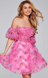 Jovani 42573 Hot-Pink