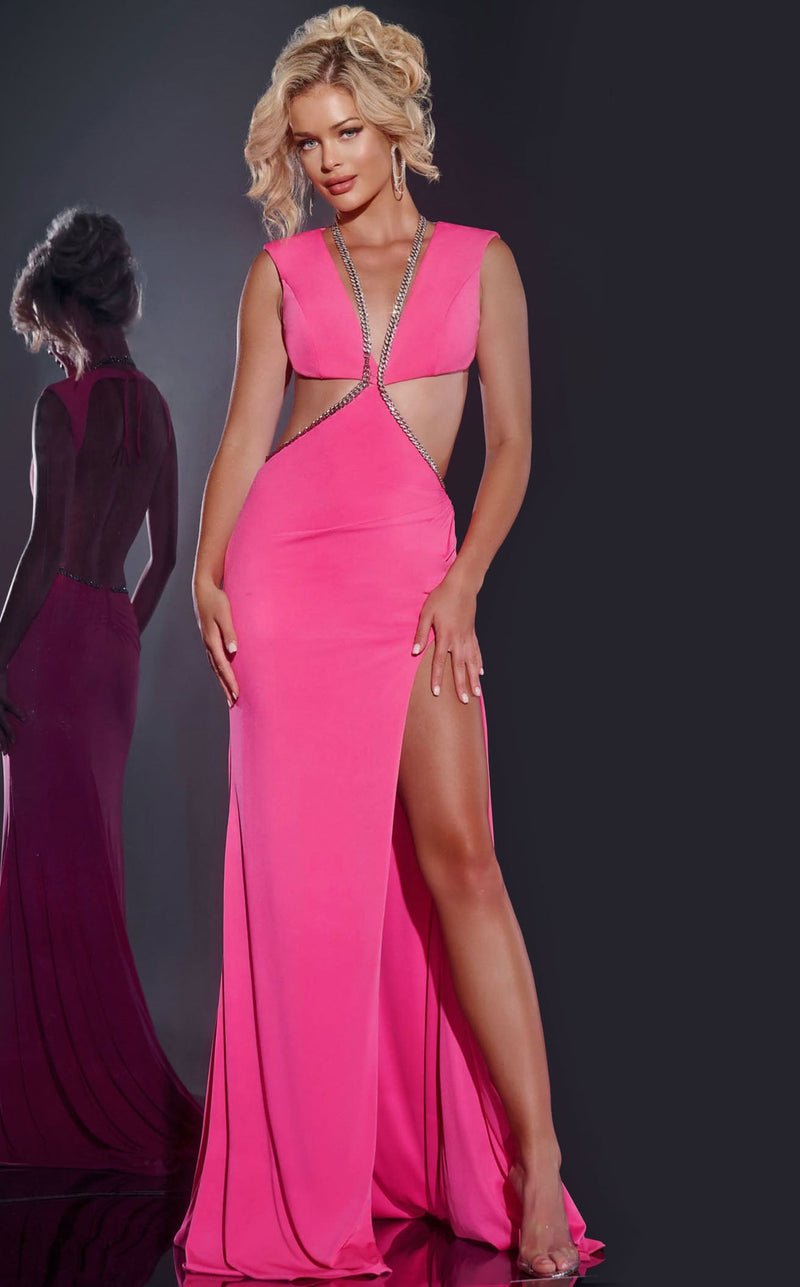 Jovani 42675 Hot Pink