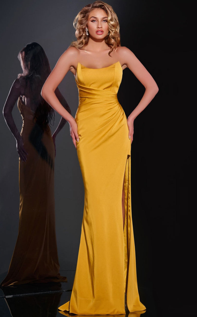 Jovani 42765 Mustard