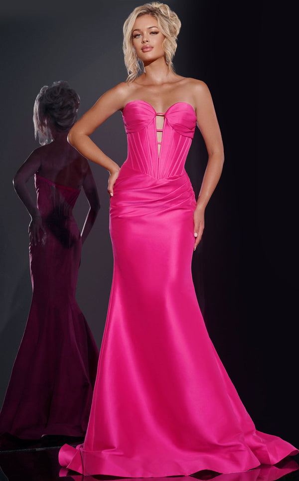 Jovani 43350 Fuchsia