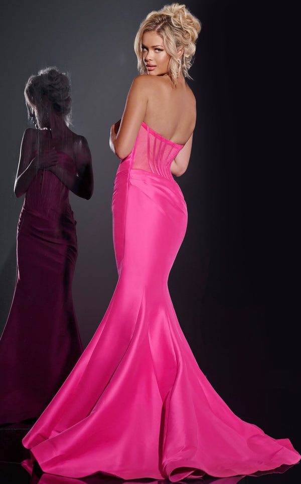 Jovani 43350 Fuchsia