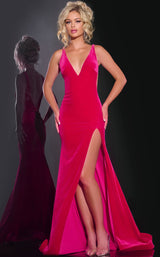 Jovani 43578 Fuchsia