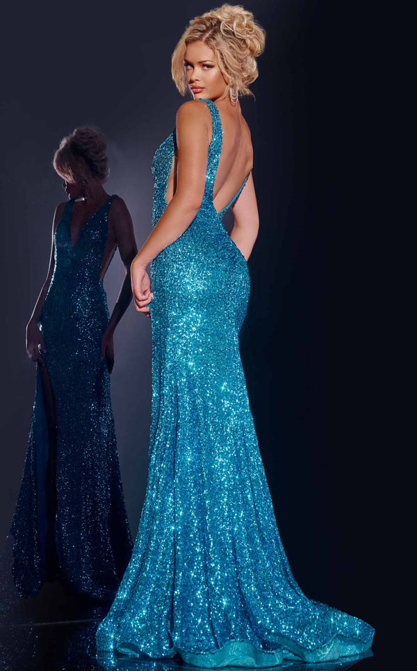 Jovani 43725 Turquoise