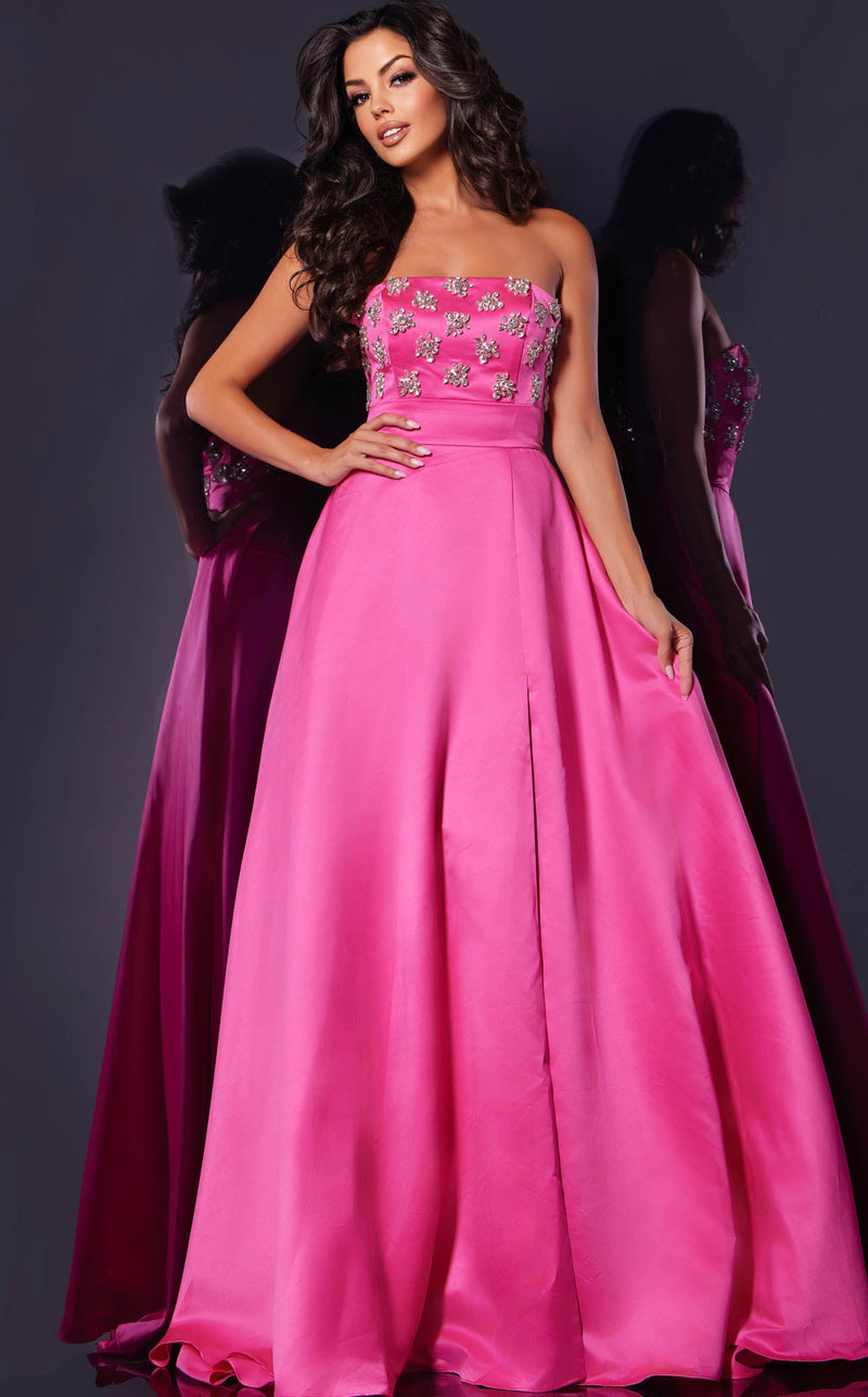 Jovani 43822 Hot Pink