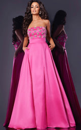 Jovani 43822 Hot Pink