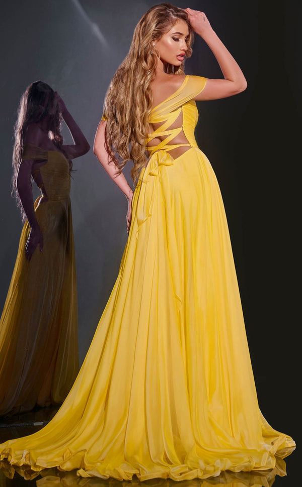 Jovani 43842 Yellow